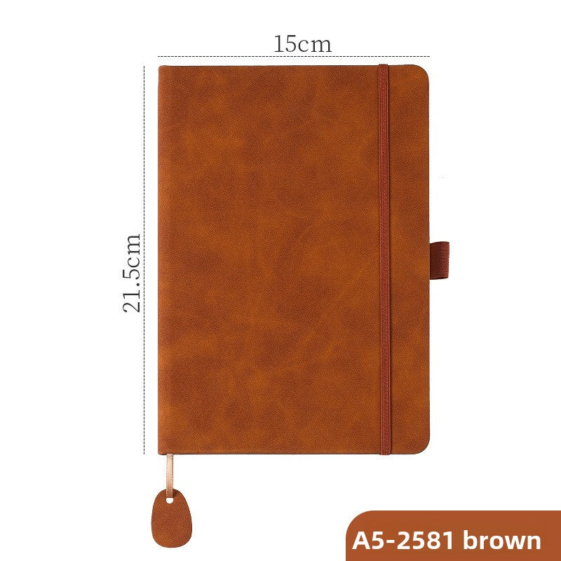 Pu Leather Notebook Soft Leather Thickeneded