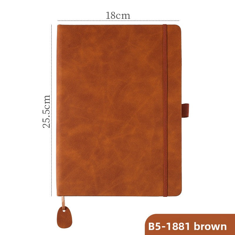 Pu Leather Notebook Soft Leather Thickeneded
