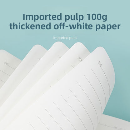 Pu Leather Notebook Soft Leather Thickeneded