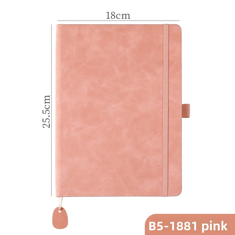 Pu Leather Notebook Soft Leather Thickeneded